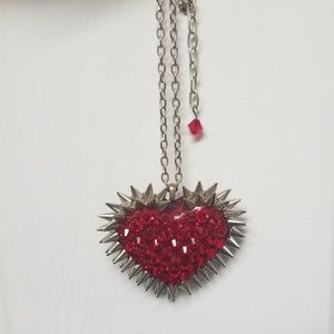 Red Heart Necklace